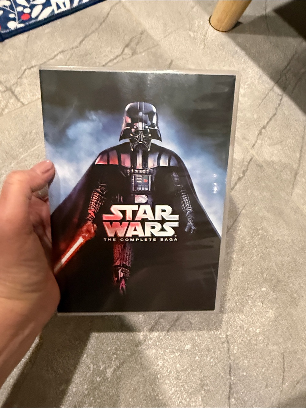 Star Wars The Complete Saga DVD/Blu-ray Set – Black & Red Cover